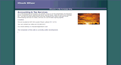 Desktop Screenshot of chuckoliver.com